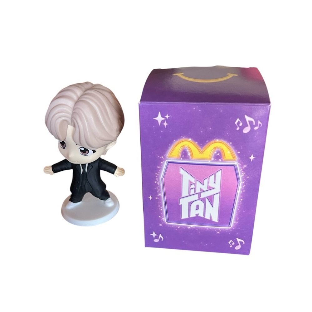 New 2025 McDonald's TinyTan x BTS Throwback Jung Kook Happy Meal Toy Figure